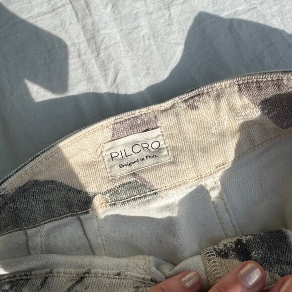 Pilcro Camouflage Women Jeans - Black and Gray - Picture 6 of 8